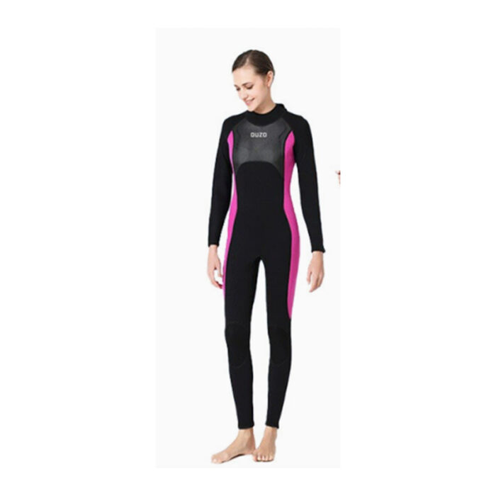 New 1.5mm Diving Suit Women's Long Sleeved Jumpsuit Sun protection Warmth protection and Cold protection Surfing Suit