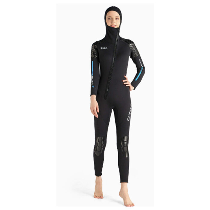 3mm Hooded Wetsuit for Surfing Sports and Keep Warm When Surfing and Diving Men's Jellyfish Suit